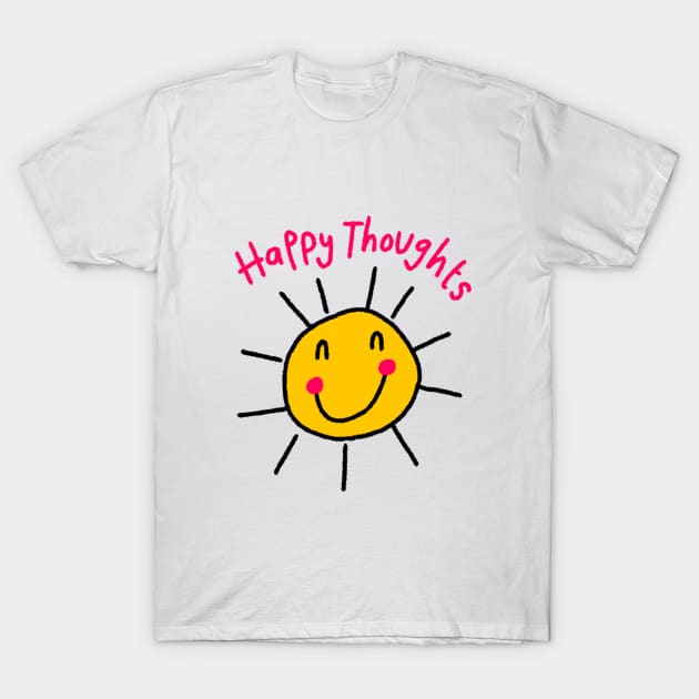 Happy Thoughts - Sunshine T-Shirt by Sketchy